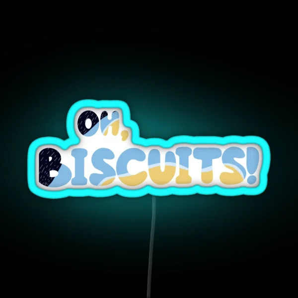 Oh Buscuits RGB Neon Sign