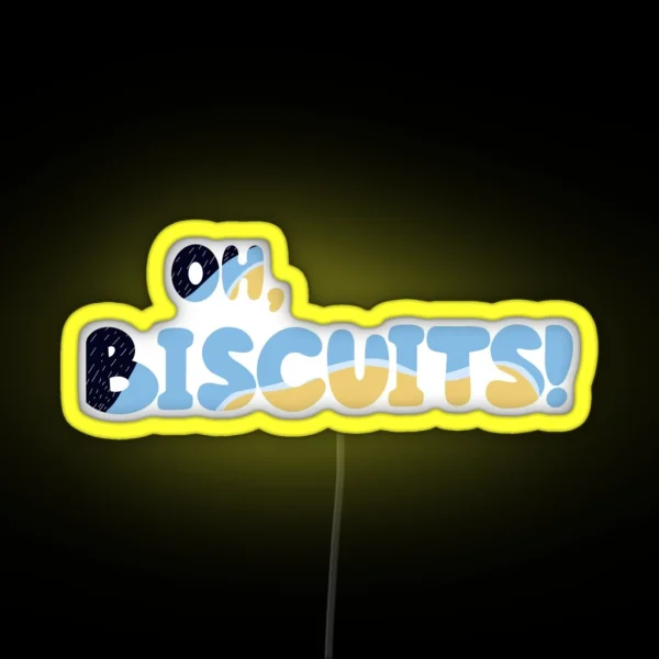 Oh Buscuits RGB Neon Sign