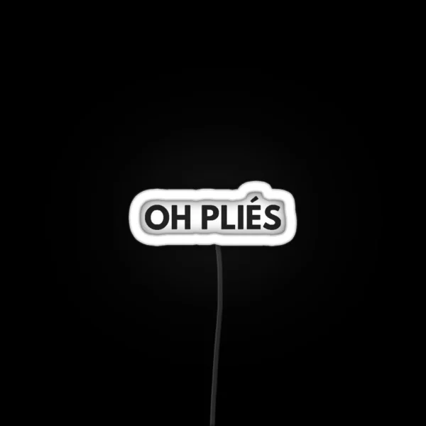 OH Plies RGB Neon Sign