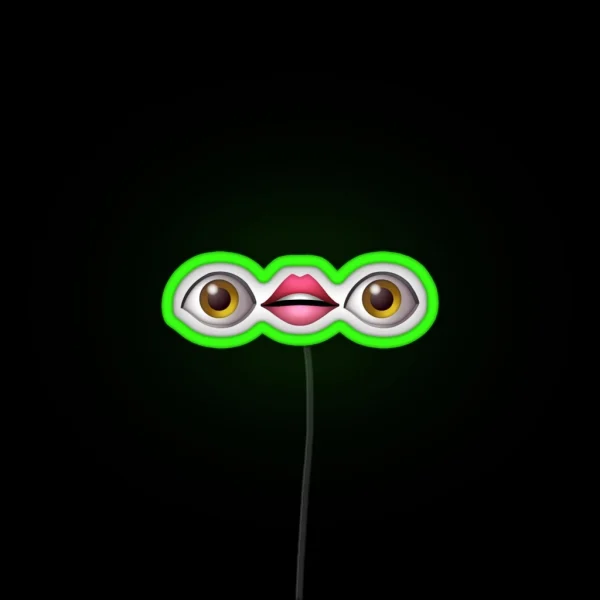 Oh To See Without My Eyes RGB Neon Sign