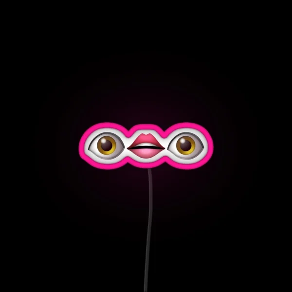 Oh To See Without My Eyes RGB Neon Sign