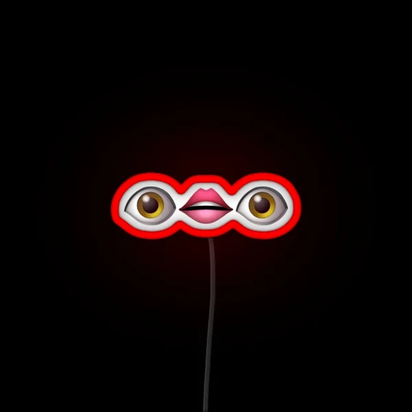 Oh To See Without My Eyes RGB Neon Sign