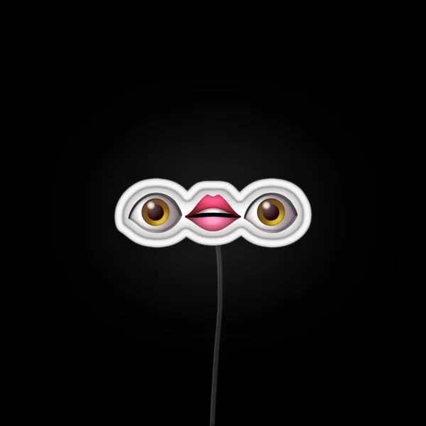 Oh To See Without My Eyes RGB Neon Sign