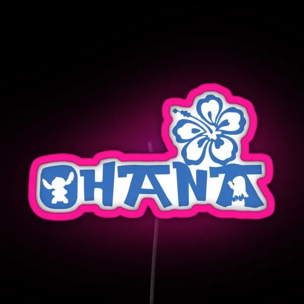 Ohana RGB Neon Sign