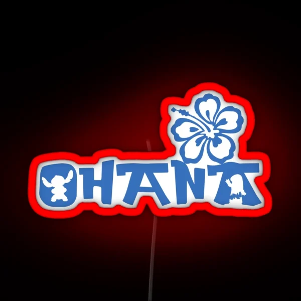 Ohana RGB Neon Sign
