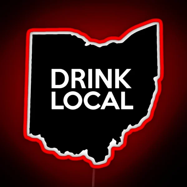 Ohio Drink Local OH RGB Neon Sign