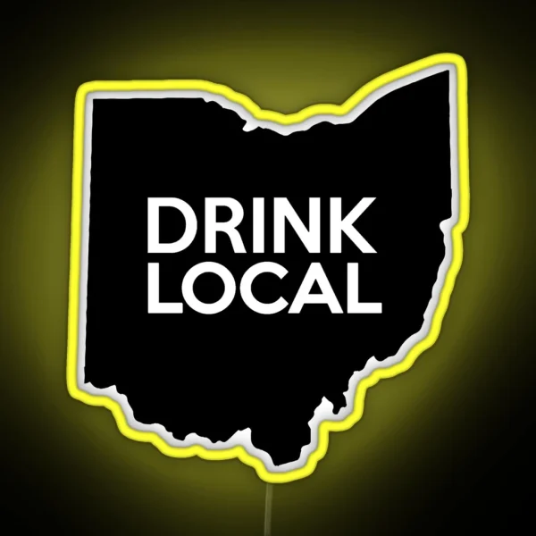 Ohio Drink Local OH RGB Neon Sign