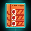 Vibrant Ohio Valley Jazz Festival branding LED neon light display