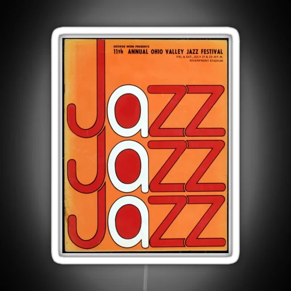 Ohio Valley Jazz Festival RGB Neon Sign