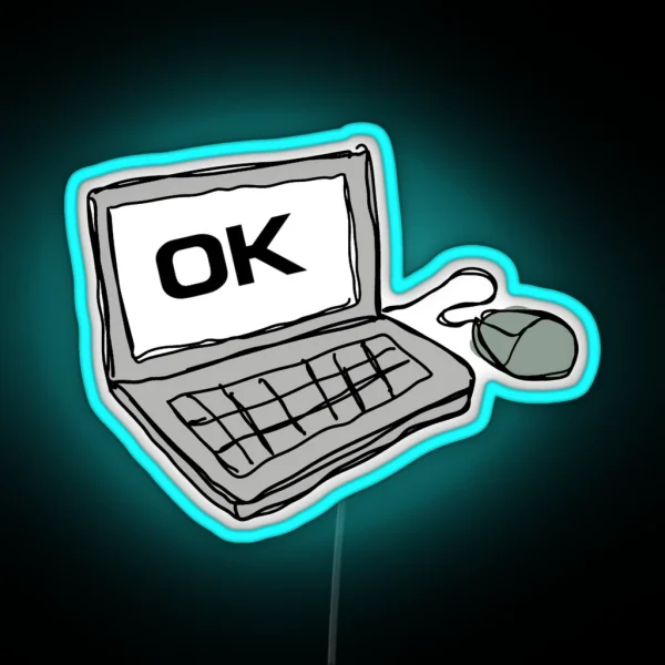 OK COMPUTER RGB Neon Sign