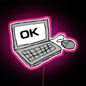 OK COMPUTER RGB Neon Sign