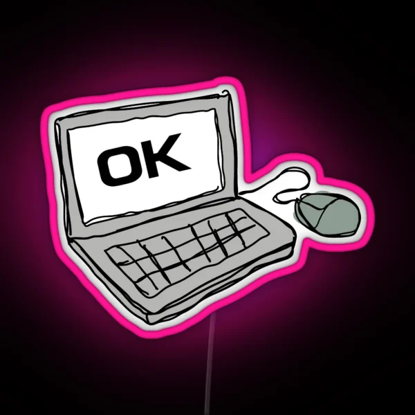 OK COMPUTER RGB Neon Sign