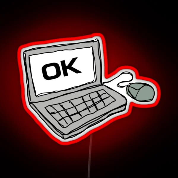 OK COMPUTER RGB Neon Sign
