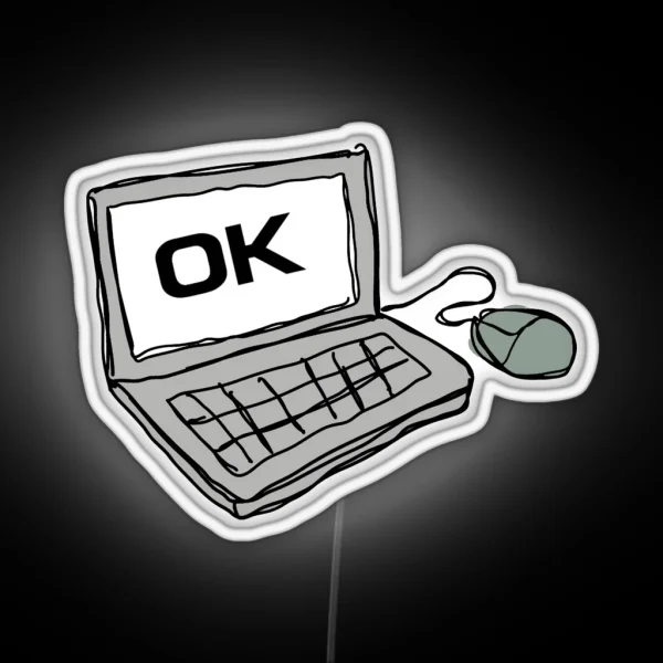 OK COMPUTER RGB Neon Sign