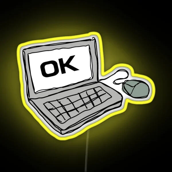 OK COMPUTER RGB Neon Sign