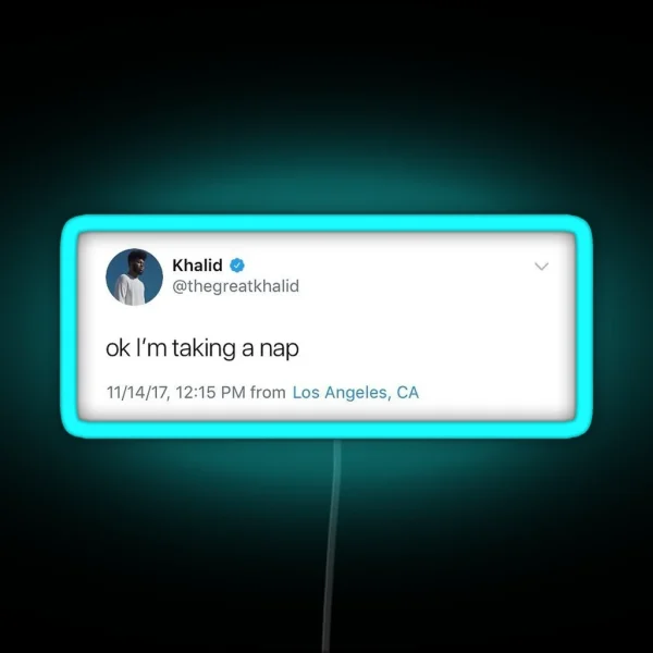 Ok Im Taking A Nap RGB Neon Sign