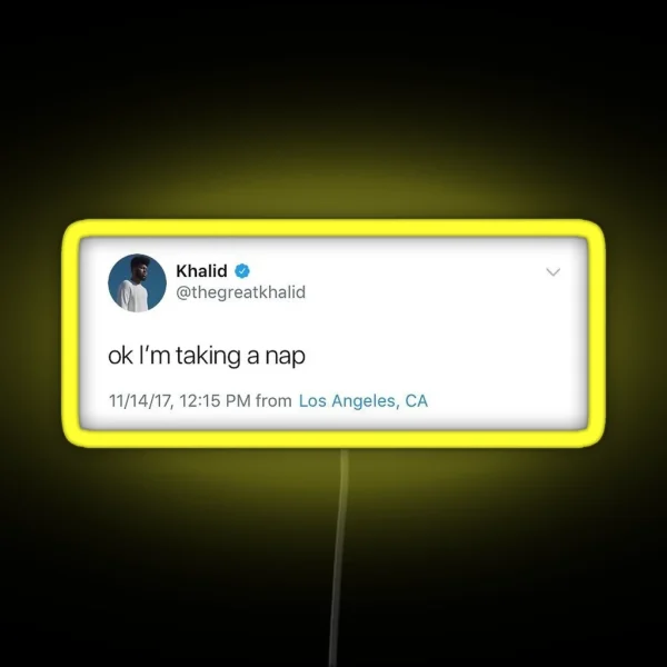 Ok Im Taking A Nap RGB Neon Sign