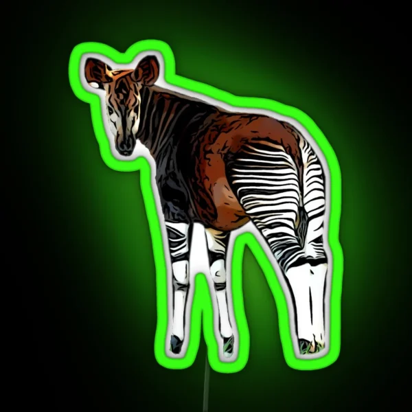 Okapi RGB Neon Sign