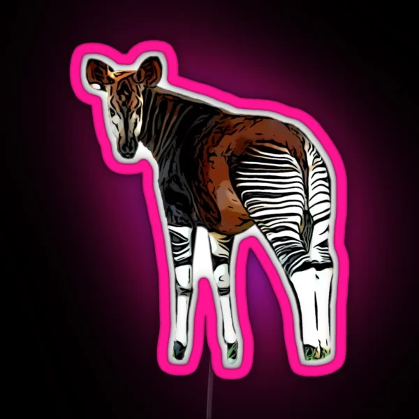 Okapi RGB Neon Sign