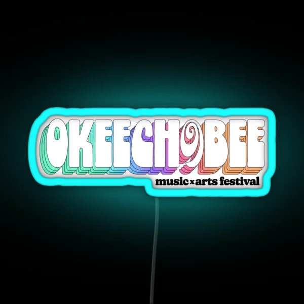 Okeechobee Music Festival Led RGB Neon Sign