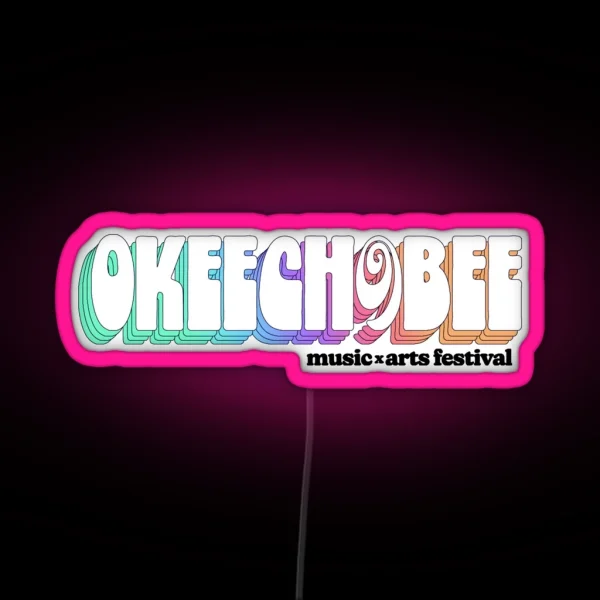 Okeechobee Music Festival Led RGB Neon Sign