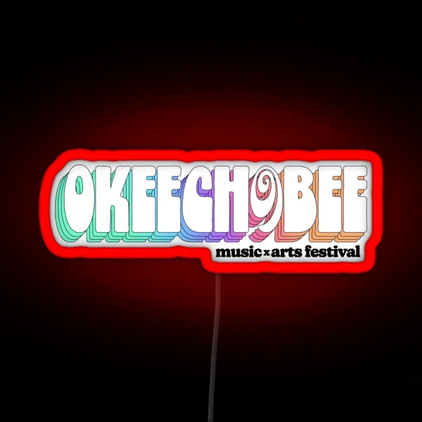 Okeechobee Music Festival Led RGB Neon Sign