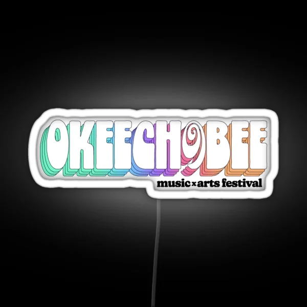 Okeechobee Music Festival Led RGB Neon Sign