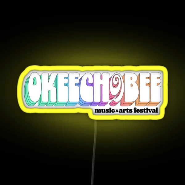 Okeechobee Music Festival Led RGB Neon Sign