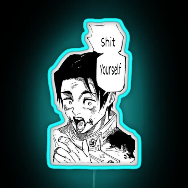 Okkotsu Yuta Speech Curse Technique RGB Neon Sign