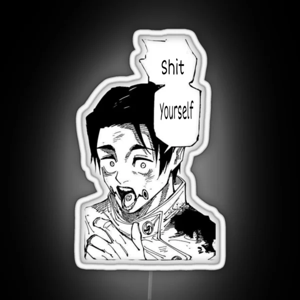 Okkotsu Yuta Speech Curse Technique RGB Neon Sign
