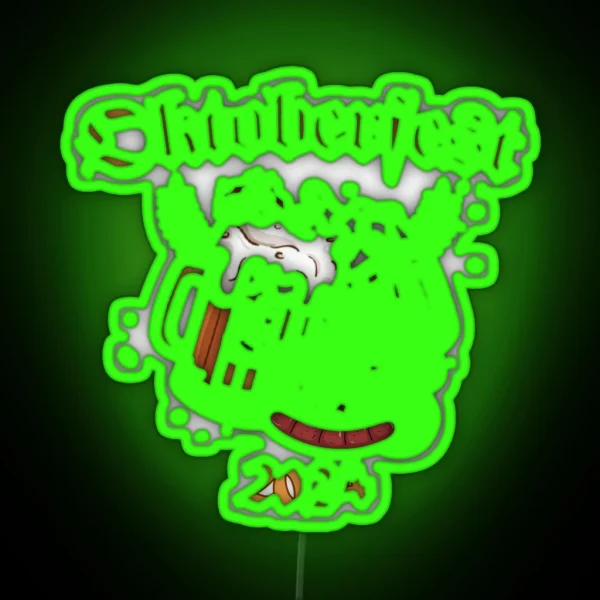 Oktoberfest 2024 RGB Neon Sign