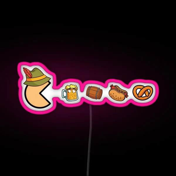 Oktoberfest Funny RGB Neon Sign