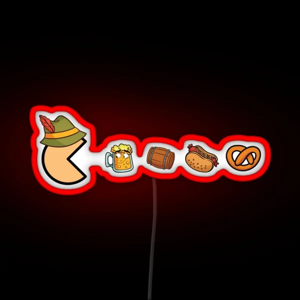 Oktoberfest Funny RGB Neon Sign