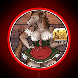 Oktoberfest Pilsner Dragon RGB Neon Sign