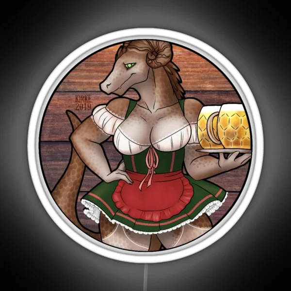 Oktoberfest Pilsner Dragon RGB Neon Sign