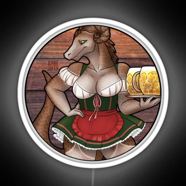 Oktoberfest Pilsner Dragon RGB Neon Sign