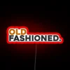 Retro glow of Old Fashioned flair in vibrant RGB colors