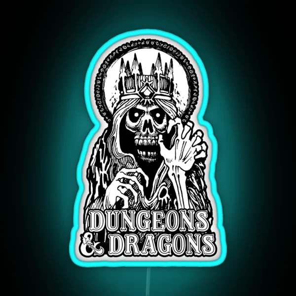 Old School Lich For Lighled RGB Neon Sign