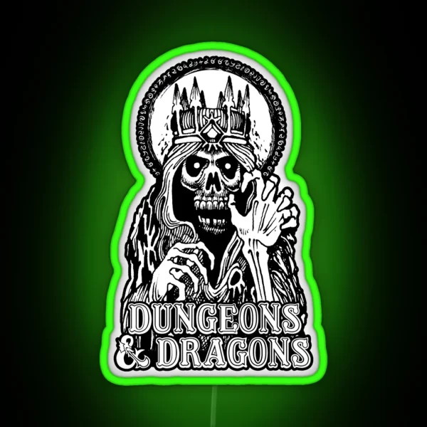 Old School Lich For Lighled RGB Neon Sign