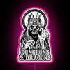 Retro gaming inspired Lich of Light LED neon apparel led