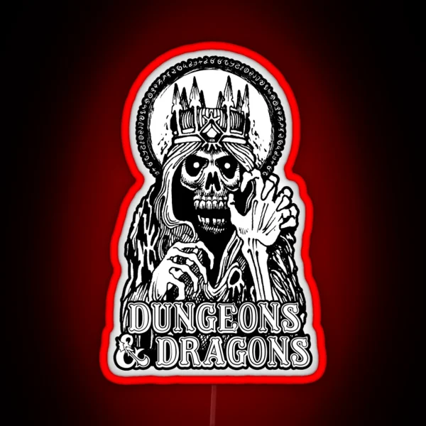 Old School Lich For Lighled RGB Neon Sign