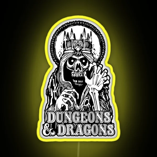 Old School Lich For Lighled RGB Neon Sign