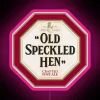 Color-Changing Backlit Old Speckled Hen Neon Sign in Vintage Style