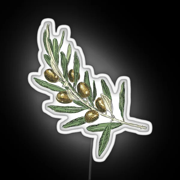 Olive Branch RGB Neon Sign