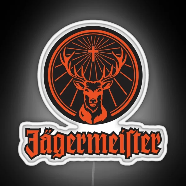 OLLIJ JAGERMEISTER ALCOHOLIC RGB Neon Sign