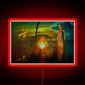 OLMEC Mystique RGB Neon Sign