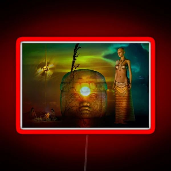 OLMEC Mystique RGB Neon Sign