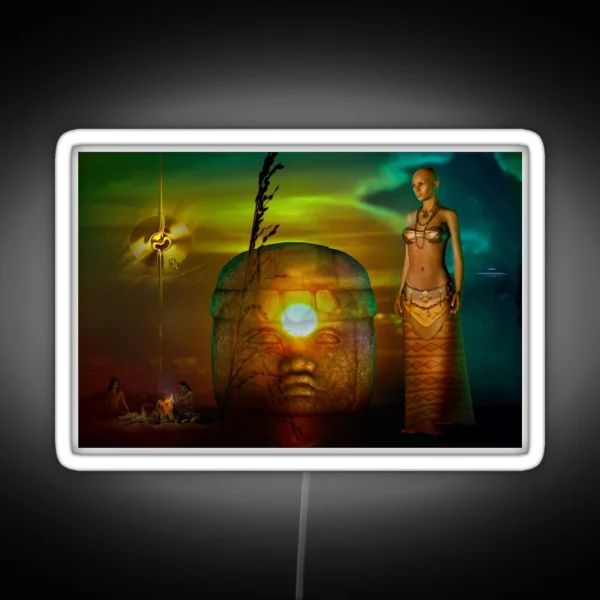 OLMEC Mystique RGB Neon Sign
