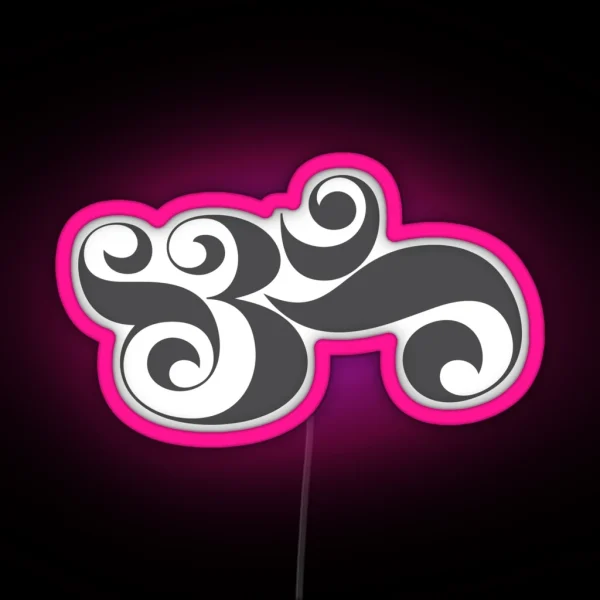 OM Symbol AUM Om The Sound Of The Universe RGB Neon Sign