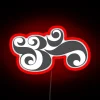 Vibrational Harmony: Cosmic Echo of Universal Balance in RGB Neon